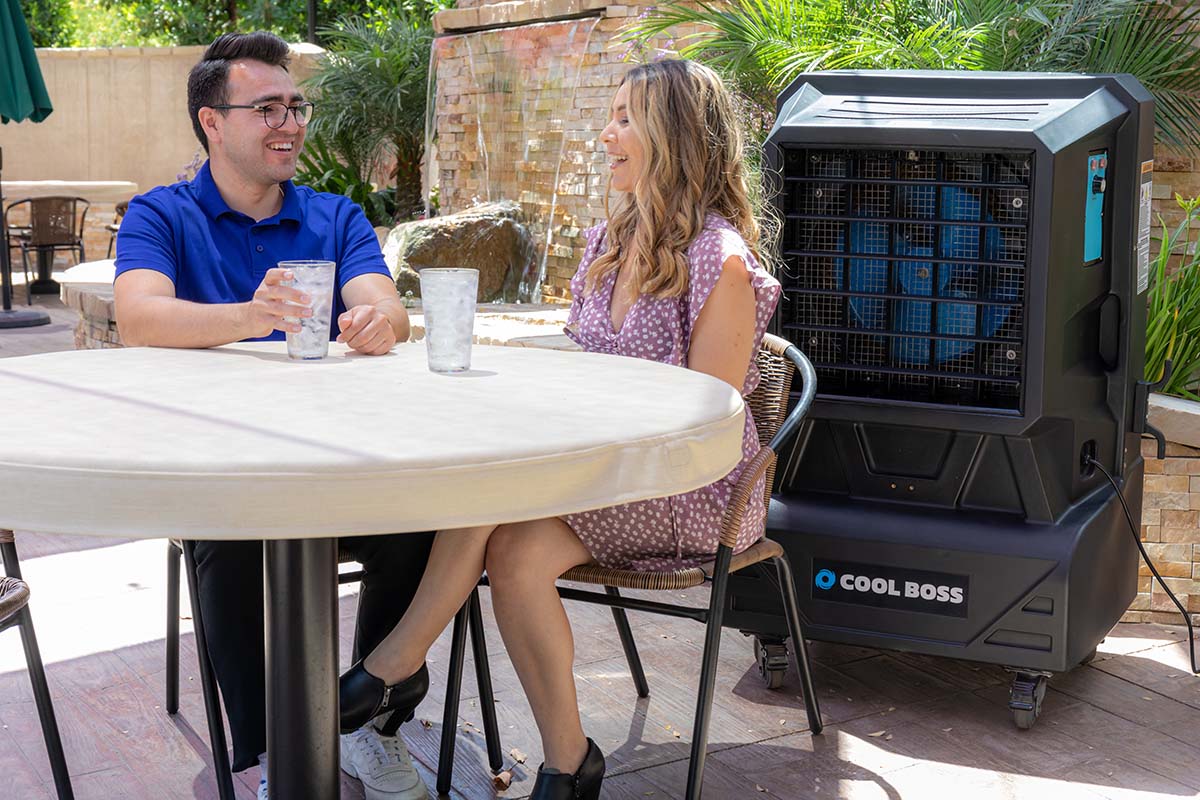 Cool Boss Portable swamp Cooler Waht is a swamp cooler