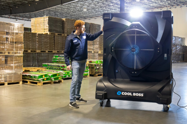 How Cool Boss evaporative coolers perform against Portacool and Big Ass Fans