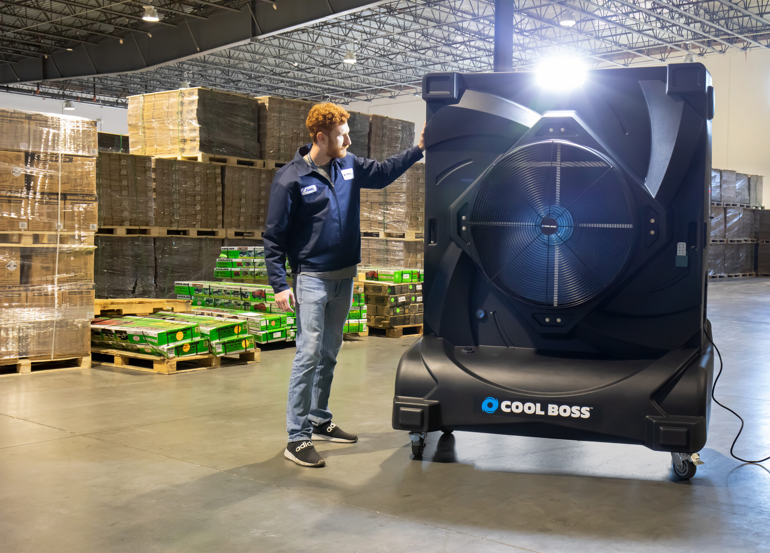 How Cool Boss evaporative coolers perform against Portacool and Big Ass Fans